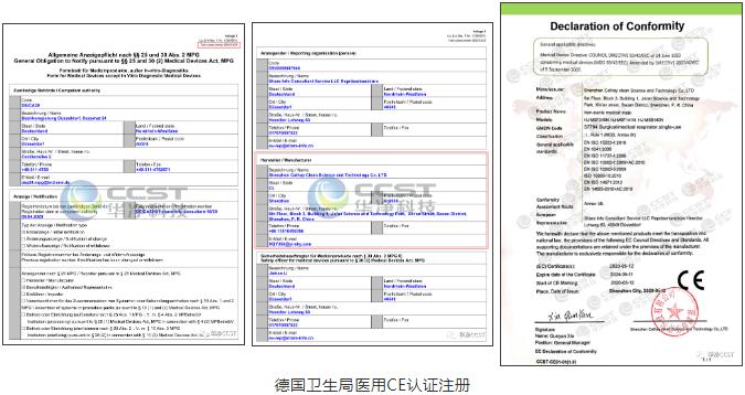 德國衛(wèi)生局醫(yī)用CE認(rèn)證注冊(cè)