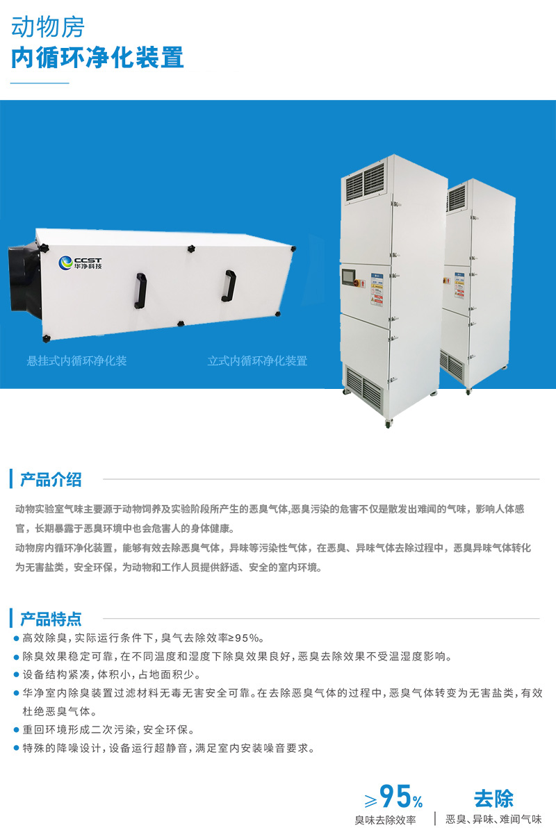 動物房 超靜音除臭凈化裝置